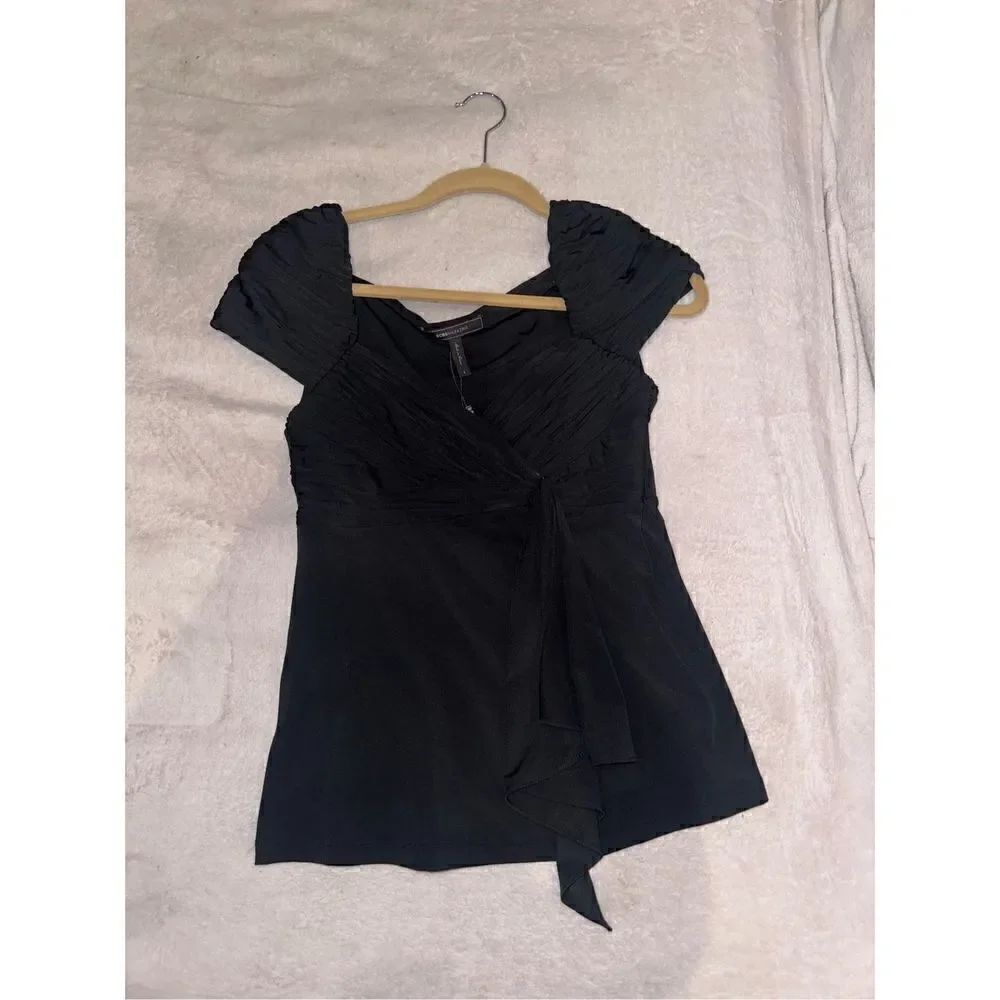 Black blouse BCBG MAXAZRIA women’s top size S new